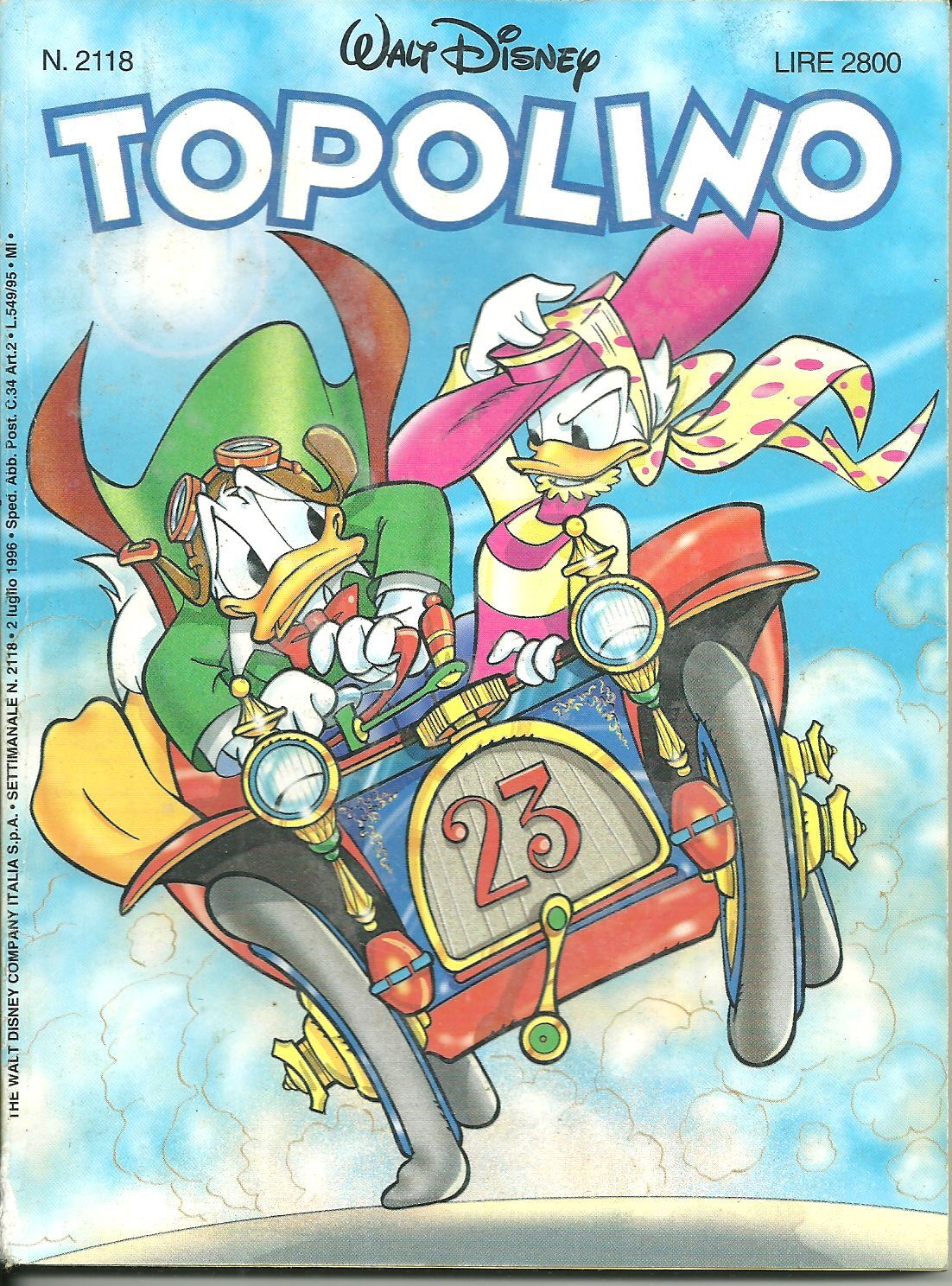 TOPOLINO N. 2118 - 2 LUGLIO 1996