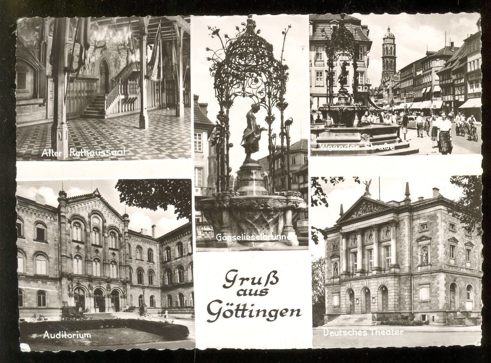 GOETTINGEN - 5 VEDUTE 5 BILDER - V1963