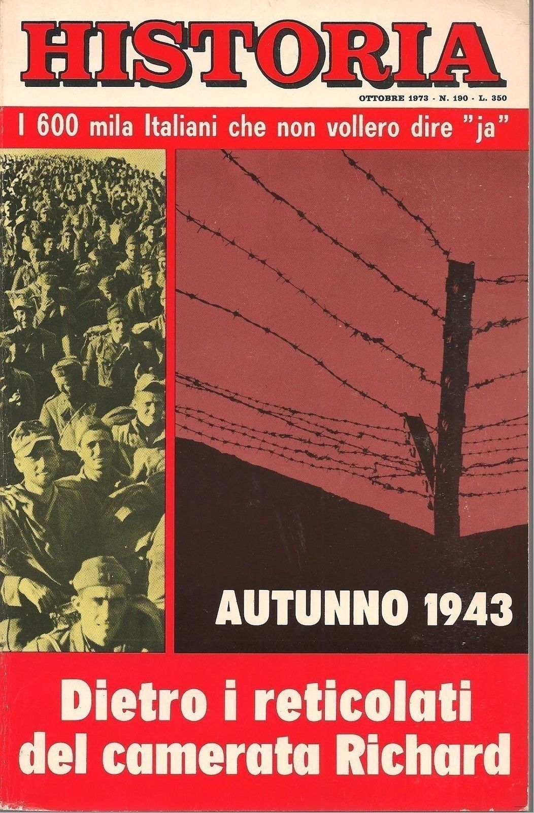 HISTORIA N 190 OTTOBRE 1973