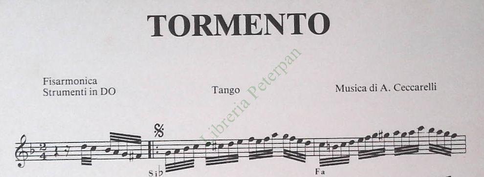 ABRAMO CECCARELLI - 10 BRANI PER FISARMOMONICA SOLISTA - SPARTITO-SHEET MUSIC