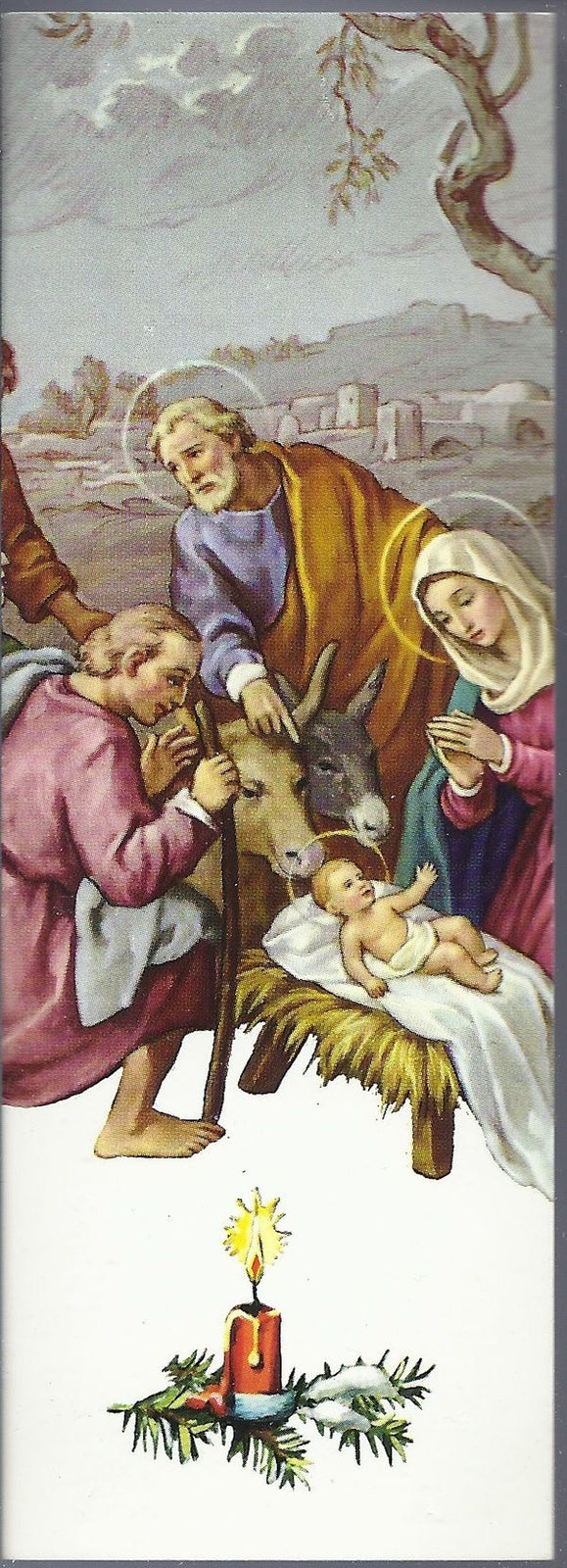 LA SACRA FAMIGLIA - SANTINO-SEGNALIBRO - AS015-405 - Ed. FB