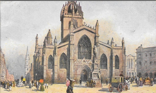 EDIMBURGO - ST.GILES CATHEDRAL - V/T
