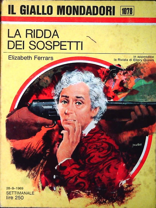 LA RIDDA DEI SOSPETTI - ELIZABETH FERRARS - GIALLO MONDADORI N. 1078