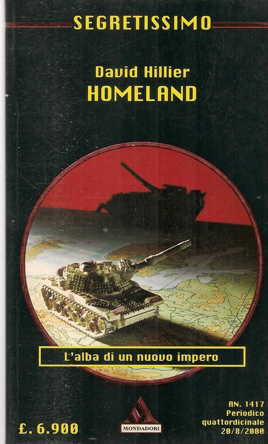 HOMELAND - DAVID HILLIER - SEGRETISSIMO N. 1417