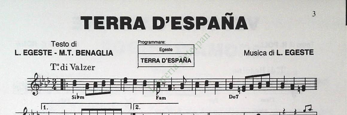 FRANCO BESTELLI E I MISTER. 8 BRANI - SPARTITO-SHEET MUSIC