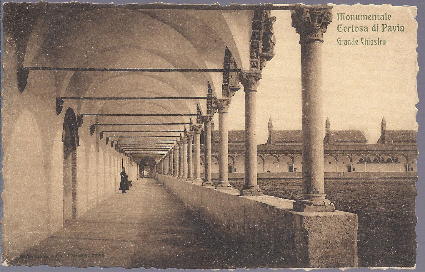 CERTOSA DI PAVIA MONUMENTALE - GRANDE CHIOSTRO - NV - FP