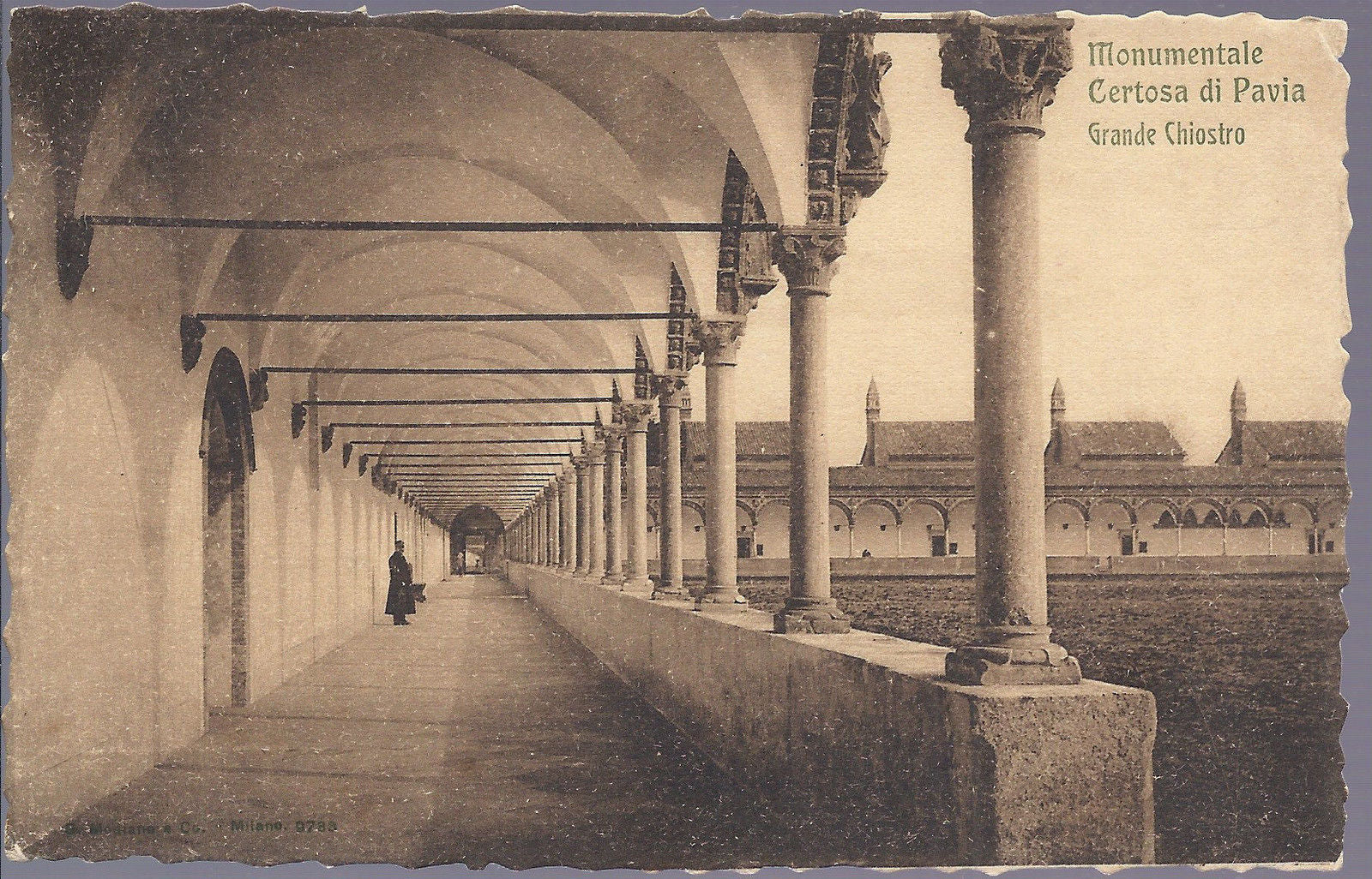 CERTOSA DI PAVIA MONUMENTALE - GRANDE CHIOSTRO - NV - FP