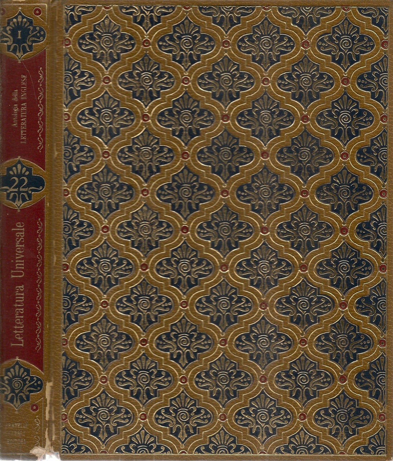 ANTOLOGIA DELLA LETTERATURA INGLESE - SERGIO PEROSA - VOLUME PRIMO