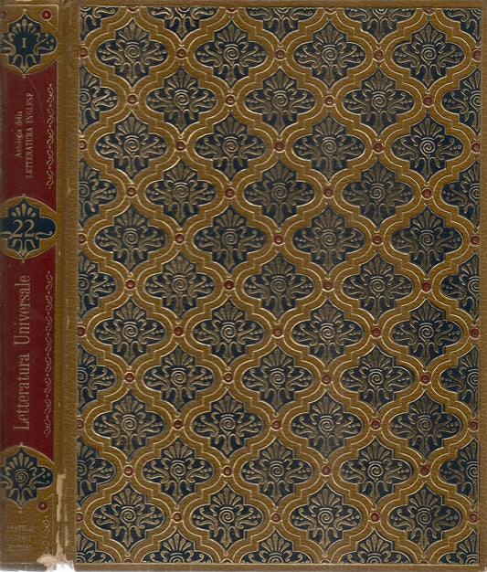 ANTOLOGIA DELLA LETTERATURA INGLESE - SERGIO PEROSA - VOLUME PRIMO