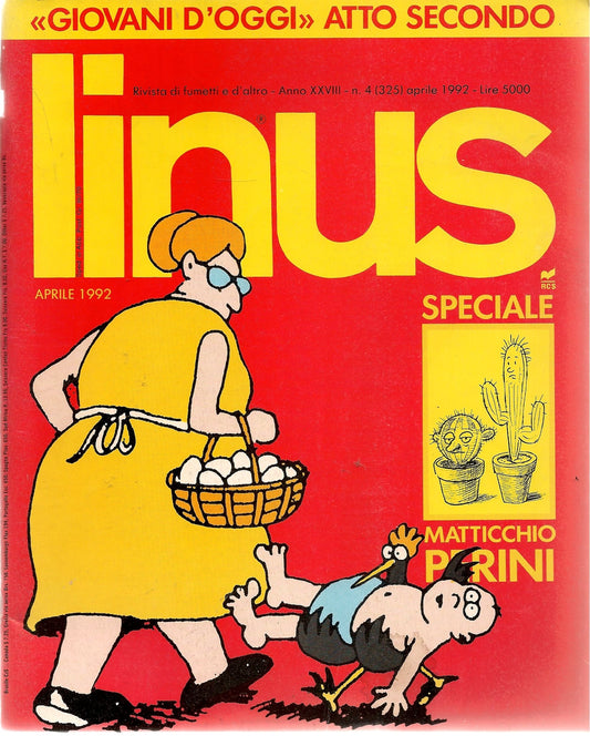 LINUS  N. 4 - APRILE 1992