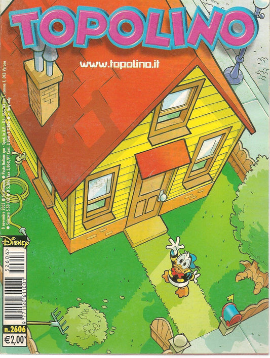 TOPOLINO N. 2606 - 8 NOVEMBRE 2005