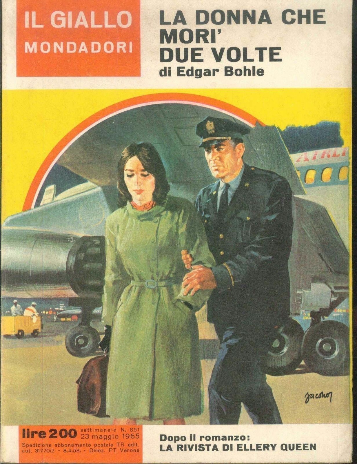 LA DONNA CHE MORI' DUE VOLTE - EDGAR BOHLE