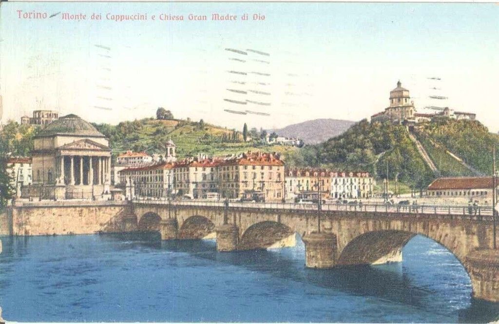 TORINO - MONTE DEI CAPPUCINI - V1930 - COLORATA