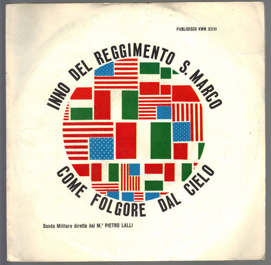 INNO DEL REGGIMENTO S. MARCO - COME FOLGORE DAL CIELO # BANDA MILITARE