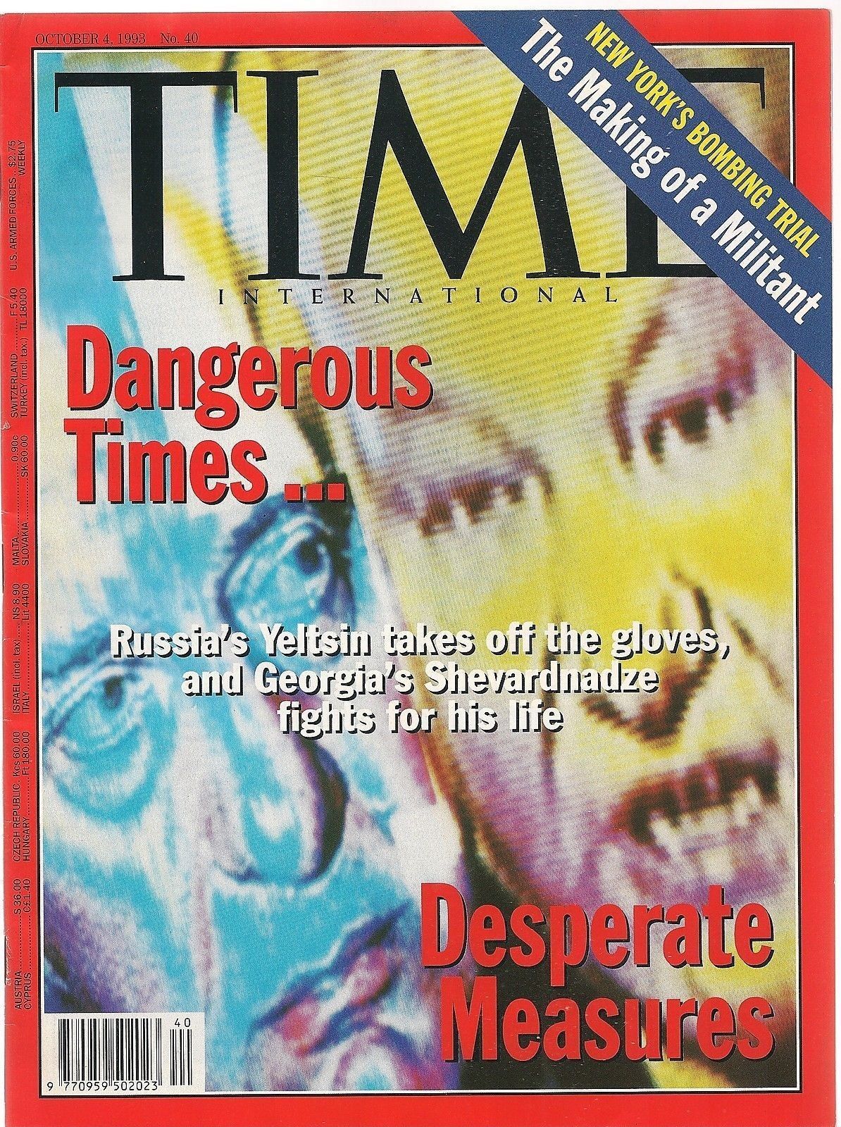 TIME INTERNATIONAL N 40 - 4 OCTOBER 1993