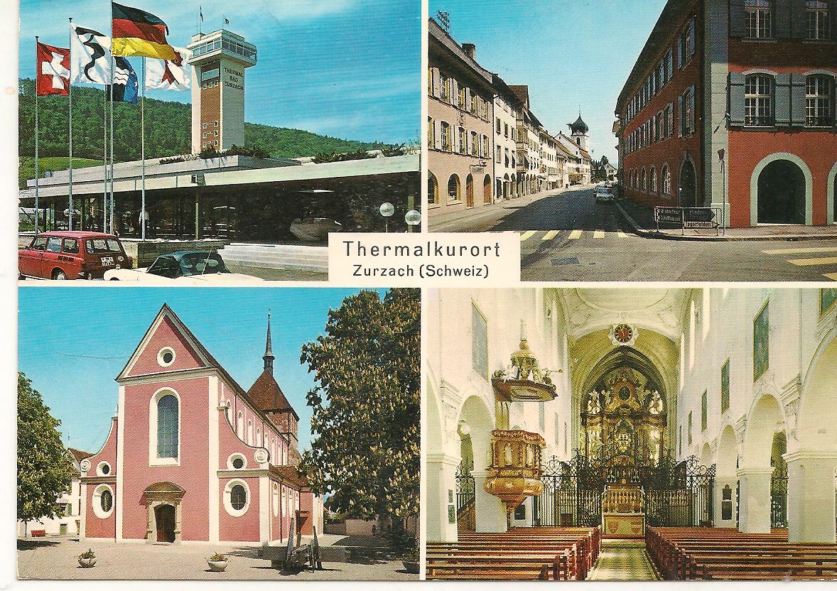 ZURZACK - SVIZZERA - QUATTRO VEDUTE - VSD
