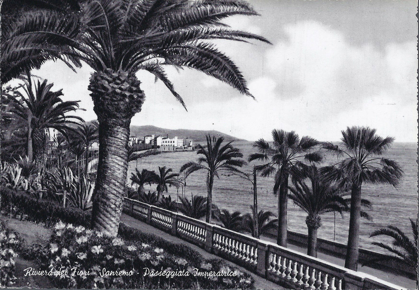 SANREMO - RIVIERA DEI FIORI - PASSEGGIATA IMPERATRICE - NV