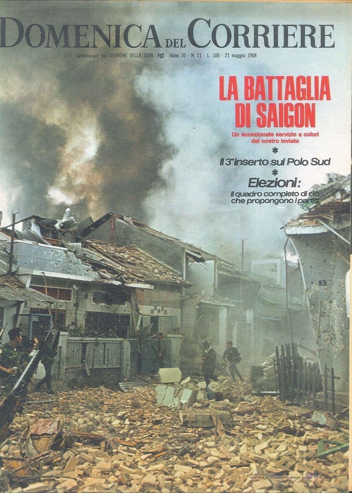DOMENICA DEL CORRIERE N 21 - 21 MAGGIO 1968