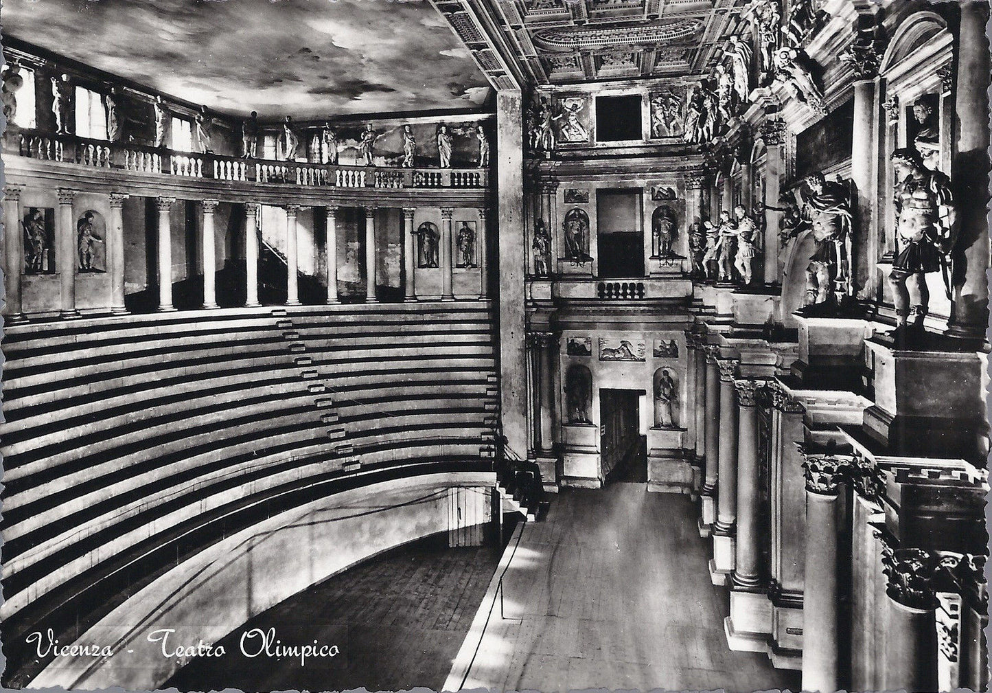VICENZA - TEATRO OLIMPICO - INTERNO - NV - FG