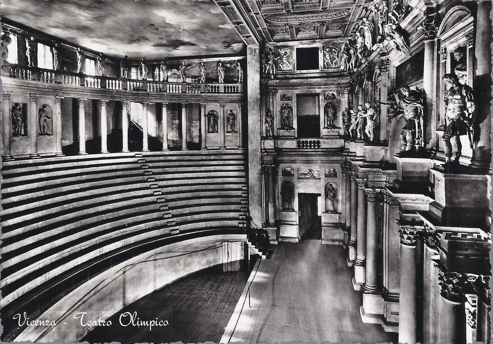 VICENZA - TEATRO OLIMPICO - INTERNO - NV - FG