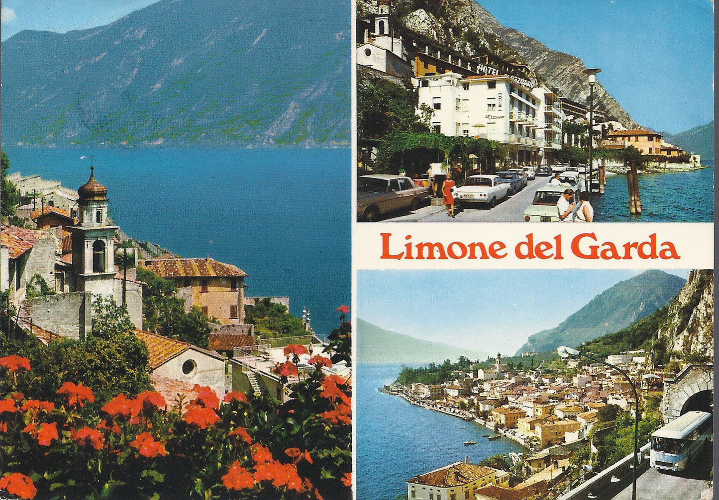 LIMONE DEL GARDA - 3 VEDUTE - V1989