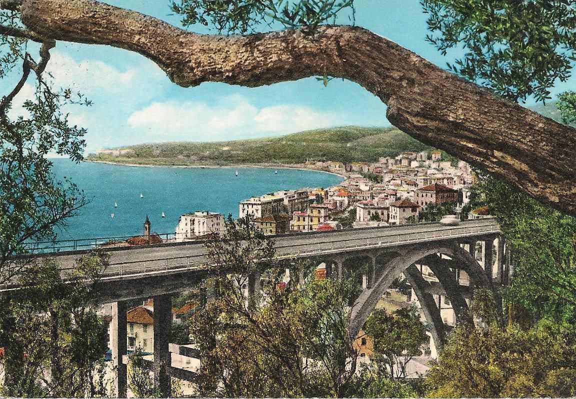 VARAZZE - PANORAMA - DISEGNATA - SFOCATA - V1963