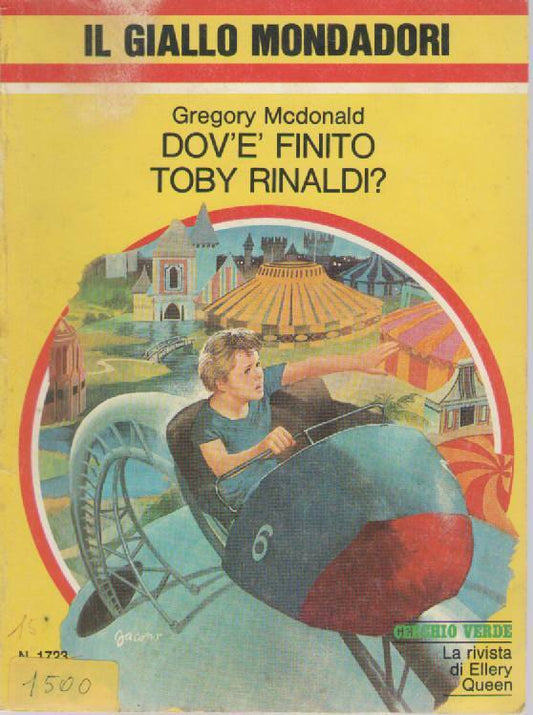 DOVE E FINITO TOBY RINALDI - GREGORY McDONALD