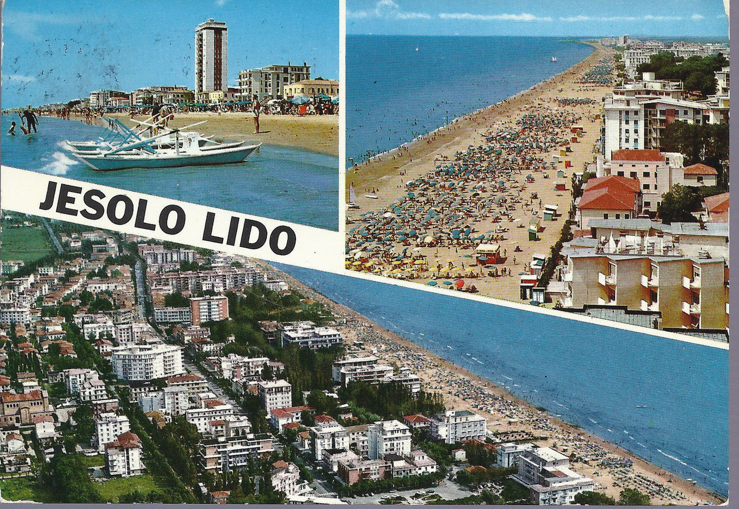 JESOLO LIDO - 3 VEDUTE - V 1971 - FG
