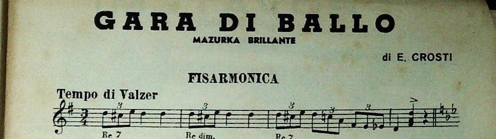 LA FISARMONICA VIRTUOSA -TRE BRANI - SPARTITO-SHEET MUSIC