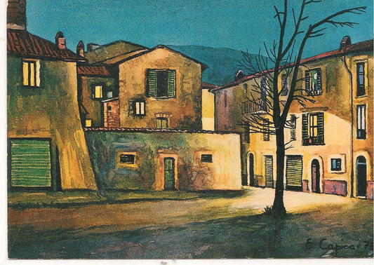 TERNI CENTRO STORICO. LARGO PIETRO MANNI - ACQUARELLO - NV