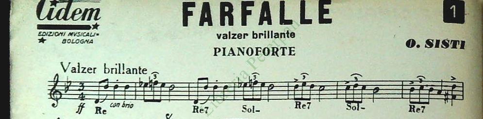 SERIE CAMPAGNOLA - 4 BRANI - SPARTITO-SHEET MUSIC