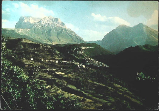 GRAN SASSO D'ITALIA - PIETRACAMELA - PANORAMA - V1984