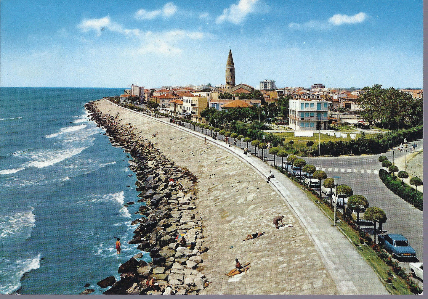 CAORLE - PASSEGGIATA A MARE - V 1967 - FG