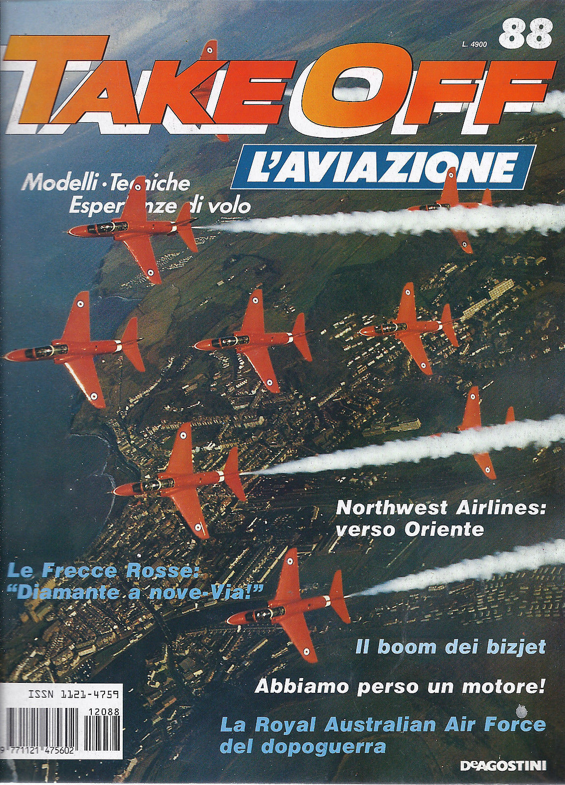 TAKE OFF  L'AVIAZIONE - fascicolo 88