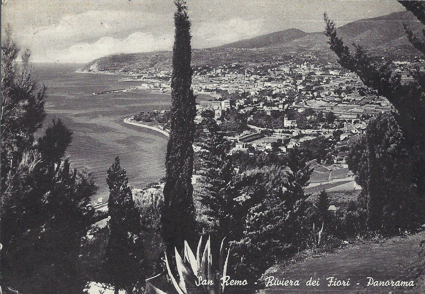 SAN REMO - RIVIERA DEI FIORI - PANORAMA - V1957