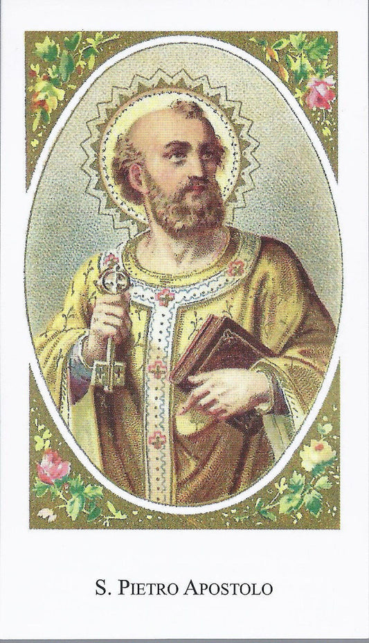 S. PIETRO APOSTOLO - SANTINO - AS014-345 - Ed. Paco