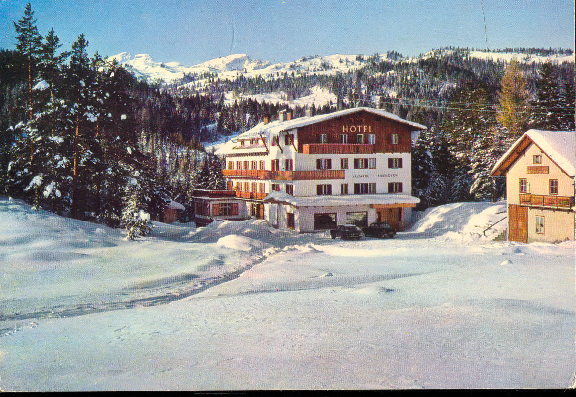 SAN CASSIANO - HOTEL PENSION VALPAROL EISENOFEN - V1979