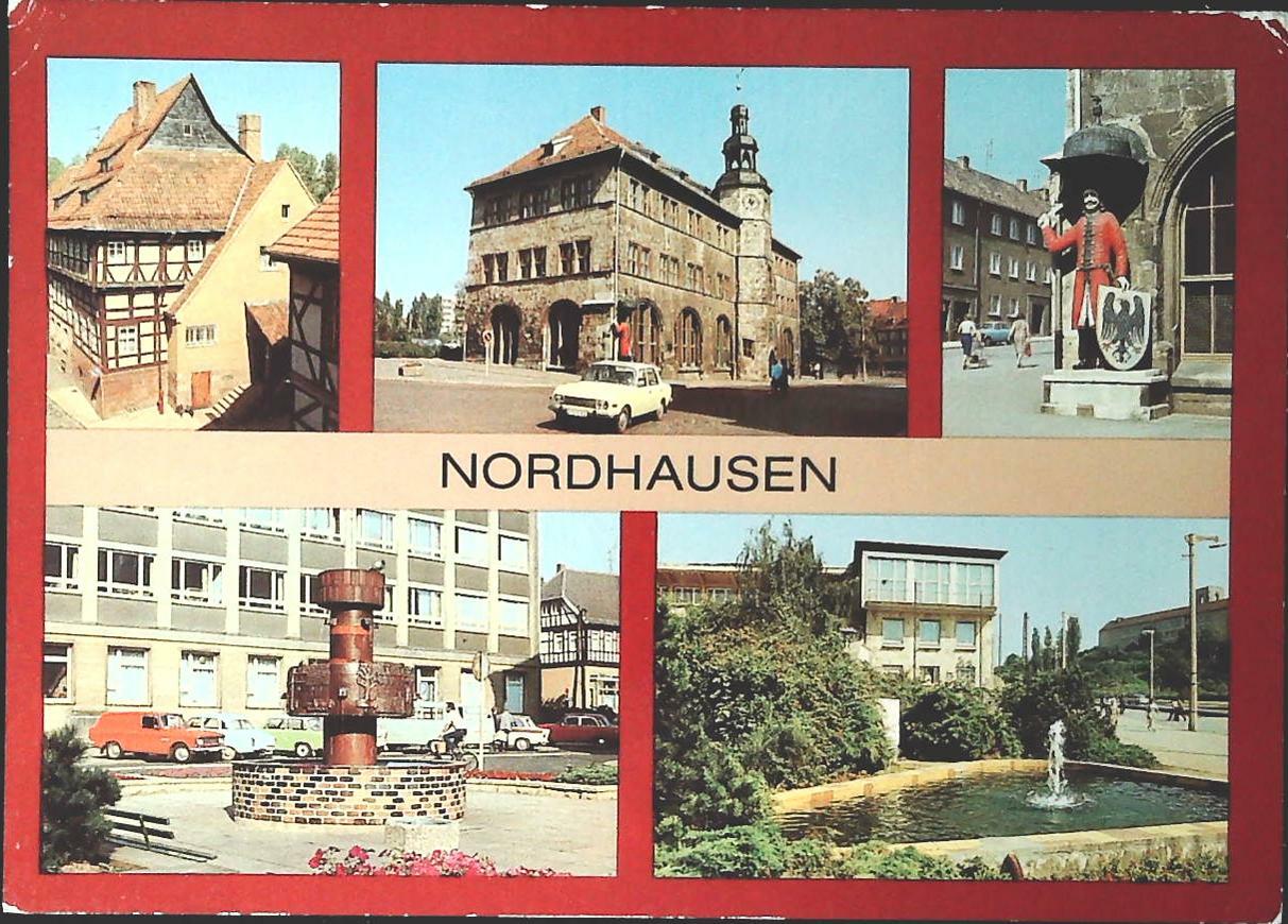 NORDHAUSEN - GERMANIA - CINQUE VEDUTE - NV