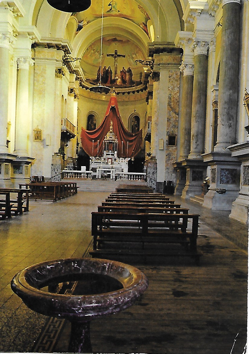 CARENNO - CHIESA PARROCCHIALE INTERNO - V1973
