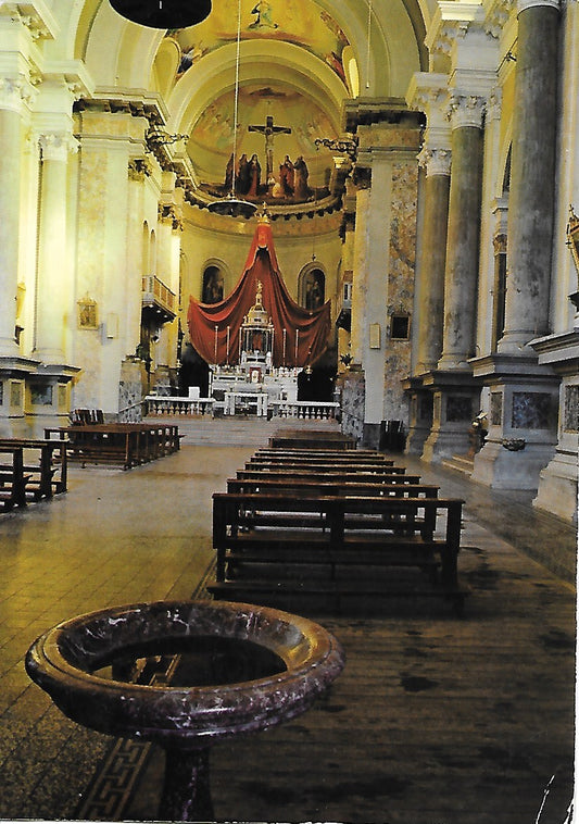 CARENNO - CHIESA PARROCCHIALE INTERNO - V1973