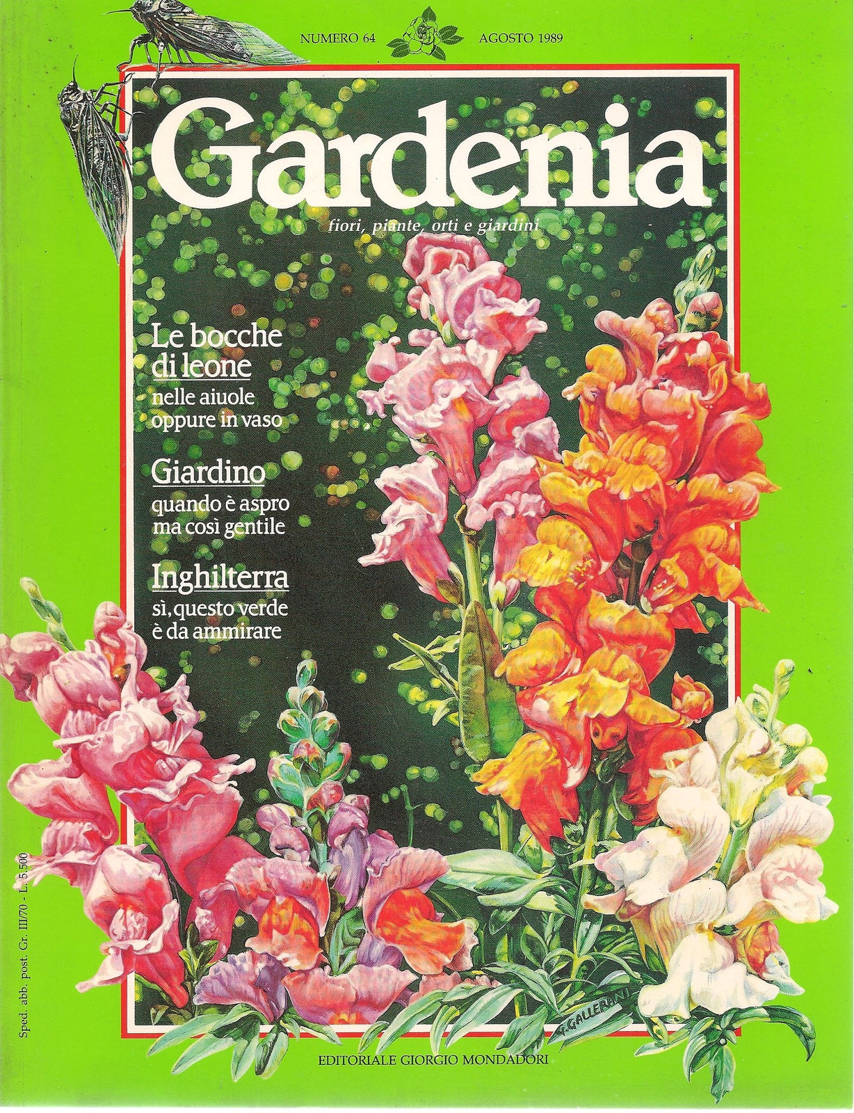 GARDENIA N. 64 - AGOSTO 1989