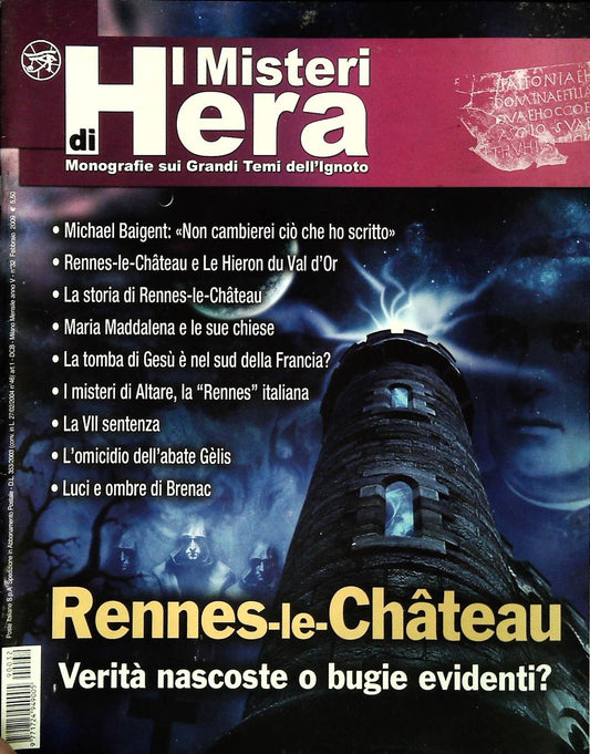 I MISTERI DI HERA N 32 RENNES-LE-CHATEAU - OUTLET DEL LIBRO