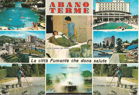 ABANO TERME - 8 VEDUTE - V1976