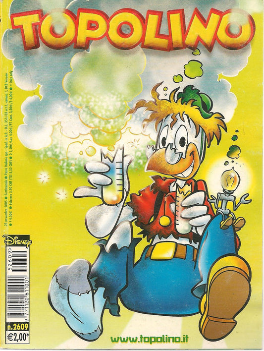 TOPOLINO N. 2609 - 29 NOVEMRE 2005