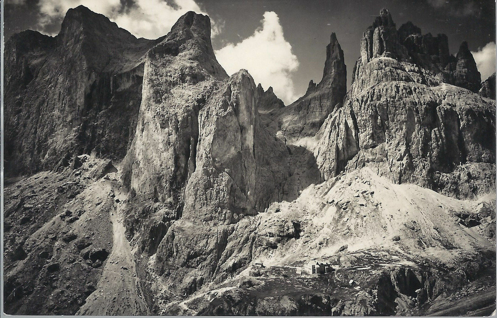 RIFUGIO VAJOLET - CATINACCIO - TORRI DI VAJOLET - V1962