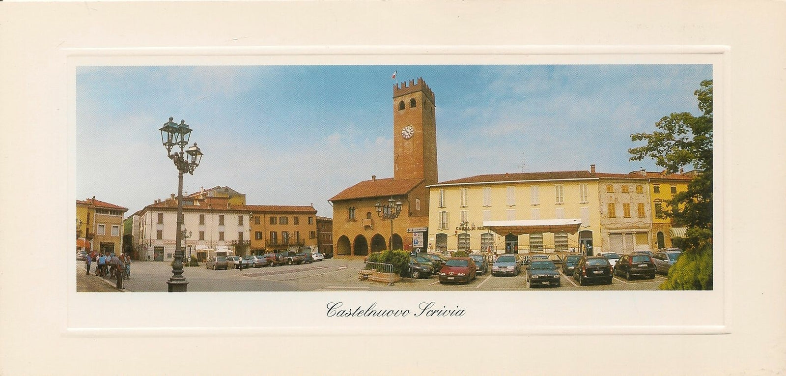 CASTELNUOVO SCRIVIA - PIAZZA VITTORIO EMANUELE - NV - FORMATO MAXI