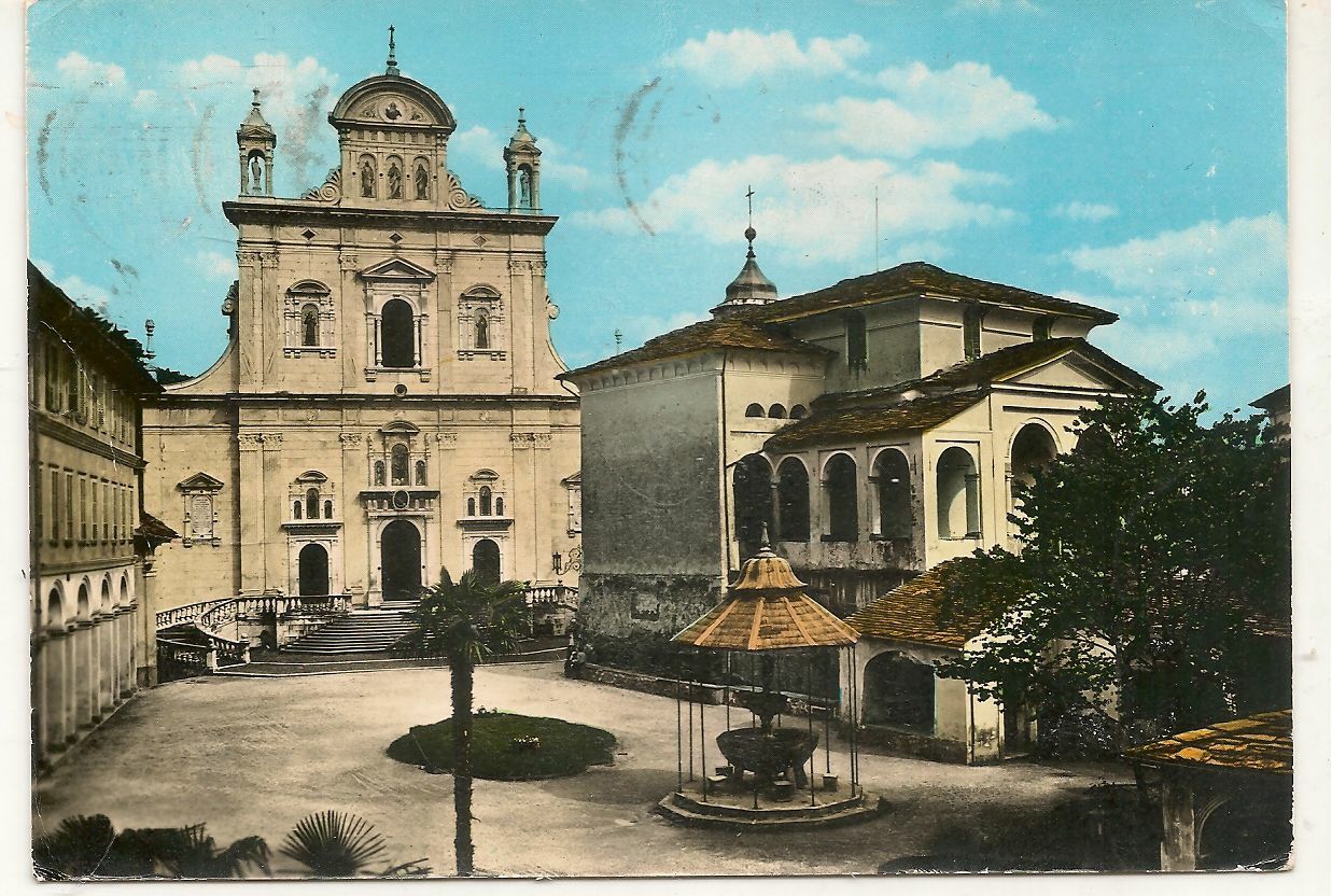 VARALLO SESIA - SACRO MONTE - V1963 - ACQUARELLATA