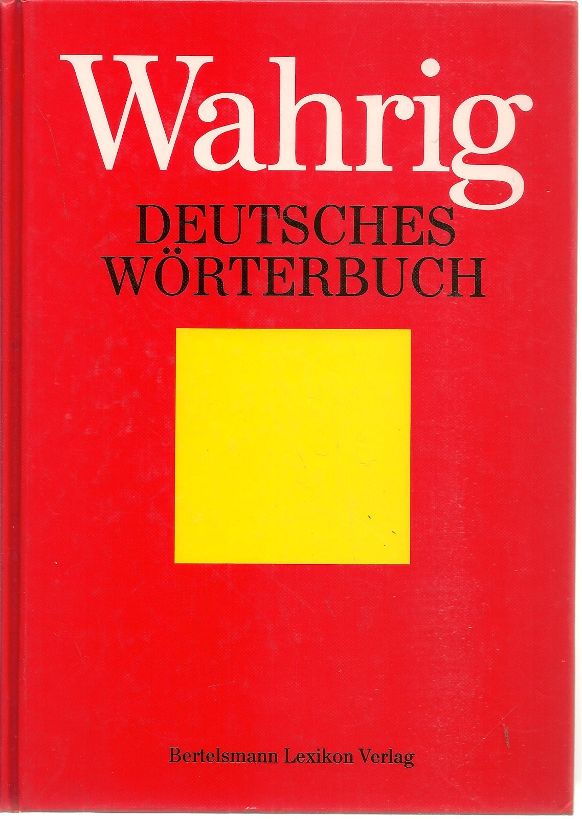 WAHRIG  DEUTSCHES WORTERBUCH