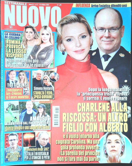 SETTIMANALE NUOVO 19 OTTOBRE 2022 - CHARLENE-ROMINA-VENTURA-OUTLET DEL LIBRO