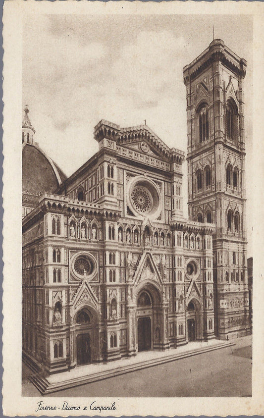 FIRENZE - DUOMO E CAMPANILE - NV